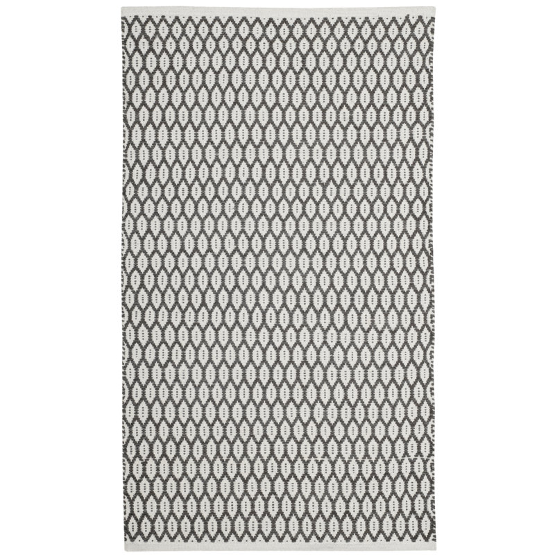 Gracie Oaks Modena Geometric Handwoven Cotton Area Rug & Reviews Wayfair